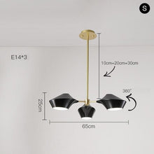 Load image into Gallery viewer, Black Decor Chandelier