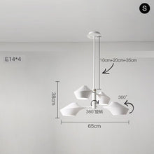 Load image into Gallery viewer, Black Decor Chandelier