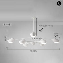 Load image into Gallery viewer, Black Decor Chandelier