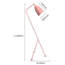 Load image into Gallery viewer, Loft Iron Triangle Led Floor Light