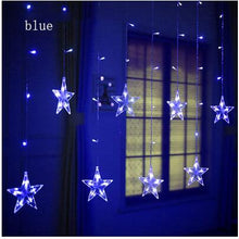 Load image into Gallery viewer, Garland Star Curtain Light
