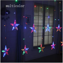 Load image into Gallery viewer, Garland Star Curtain Light