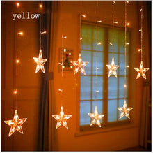 Load image into Gallery viewer, Garland Star Curtain Light