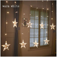 Load image into Gallery viewer, Garland Star Curtain Light