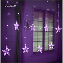 Load image into Gallery viewer, Garland Star Curtain Light